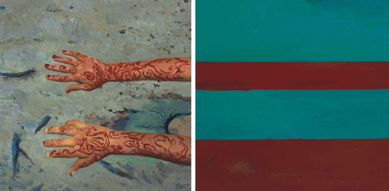 Steel 7 by Liu Xiaodong contemporary artwork Painting