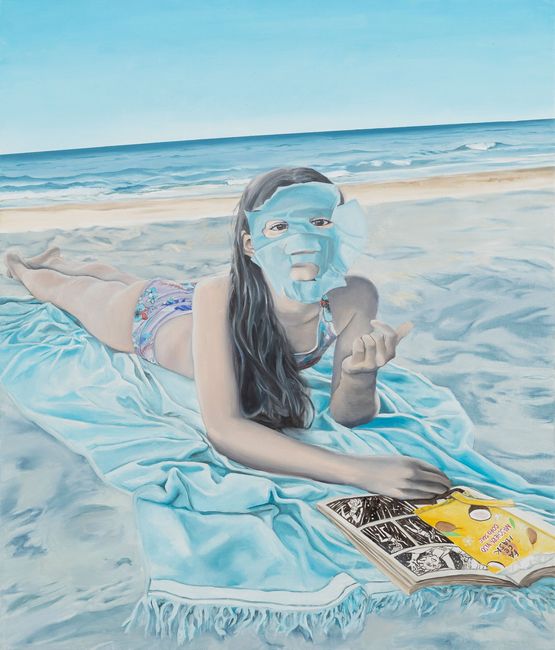 The Woman Who Kills the Past 1 by Chiara Zenzani contemporary artwork Painting