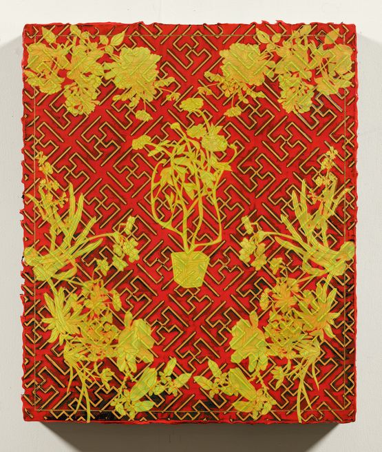 To Lady Durston Red by Su Meng-Hung contemporary artwork Painting