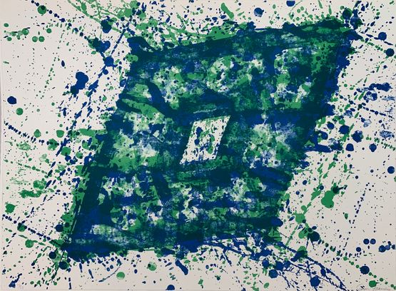 Untitled 3 by Sam Francis contemporary artwork Print