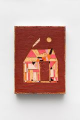 Chale da Lua Moon Cottage by Arthur Palhano contemporary artwork painting