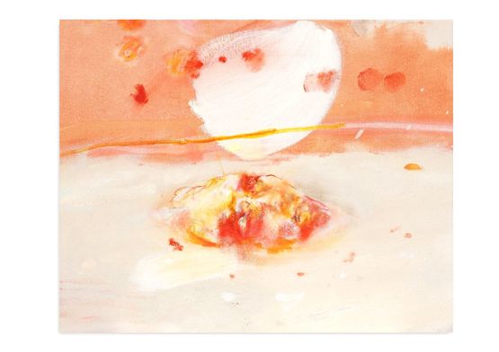 sunrise by Araminta Blue contemporary artwork Painting