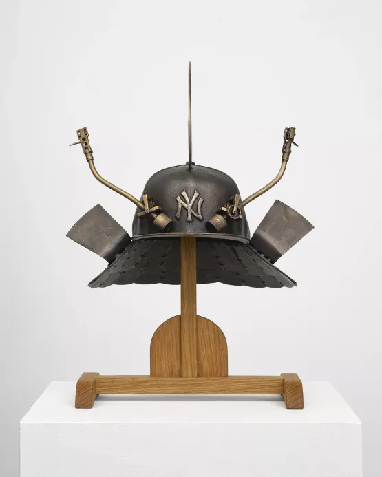 Kabuto Its Time by Glenn Kaino contemporary artwork Sculpture