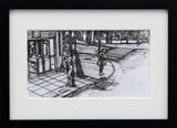 Kayp Video serisi  from the series Lost Video by Cengiz Tekin contemporary artwork works on paper