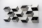 Prismas e Espelhos alto-relevo - n4  trabalho situado by Daniel Buren contemporary artwork Sculpture