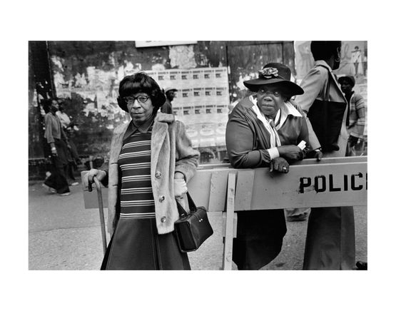 Three Women at a Parade Harlem NY by Dawoud Bey contemporary artwork Photography