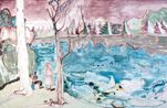 181123 Roma Is a Lake 1811232018 by Zhao Yang contemporary artwork Painting