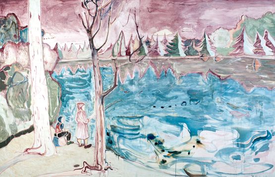 181123 Roma Is a Lake 1811232018 by Zhao Yang contemporary artwork Painting
