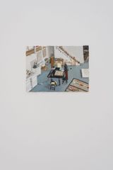 Estudio de Eva Lootz by David Macho contemporary artwork painting works on paper
