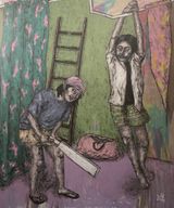 Pinata by Johanna Helmuth contemporary artwork painting