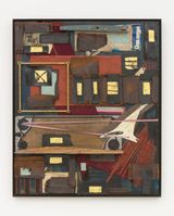 Didactic and Frames by Alexandre Diop contemporary artwork sculpture mixed media