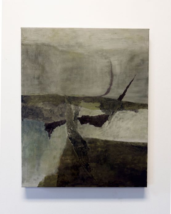 Dust and Water I by Biraaj Dodiya contemporary artwork Painting