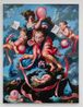 Ready to Pop by Rachel Maclean contemporary artwork Painting
