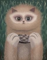 My Pearls by Diren Lee contemporary artwork painting
