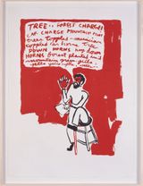 Tree by Allan Kaprow Estate contemporary artwork print