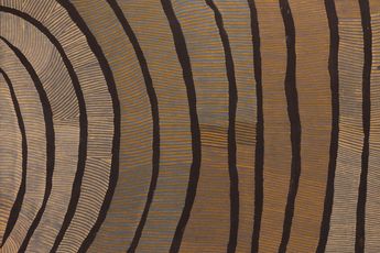 Mick Namarari Tjapaltjarri contemporary artist