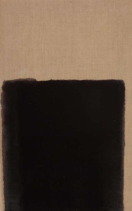 Burnt Umber  Ultramarine by Yun Hyong-Keun contemporary artwork Painting