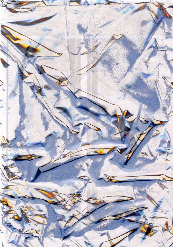 Long Gauze 1 Scanning by Wang Youshen contemporary artwork Painting