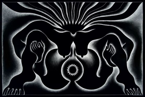 The Crowning by Judy Chicago contemporary artwork Moving Image