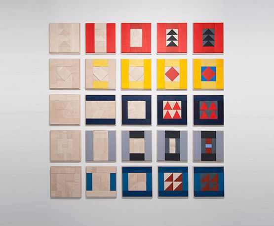 Formation of a Square I by Chant Avedissian contemporary artwork Painting