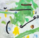 Hardwood by Lin Yihsuan contemporary artwork painting