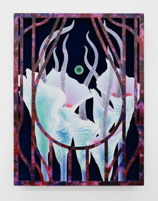 Seven by Mevlana Lipp contemporary artwork Painting