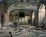 Ballroom Lee Plaza Hotel Detroit by Andrew Moore contemporary artwork photography