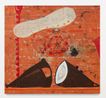 Spiritual Gangster 03 by Ouattara Watts contemporary artwork Painting
