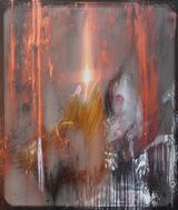 Prometheus by Korakrit Arunanondchai contemporary artwork painting print