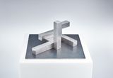 Variables Doppelobjekt Variable double object  by Peter Schwickerath contemporary artwork sculpture