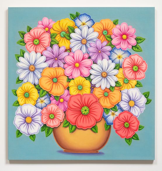 Bouquet of Flowers by Pedro Pedro contemporary artwork Painting