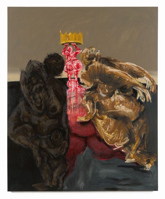 Passinho Real by Marcia Falcao contemporary artwork Painting