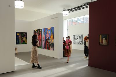 Independent Art Fair New York 2022 Photos of Four Fantastic Booths