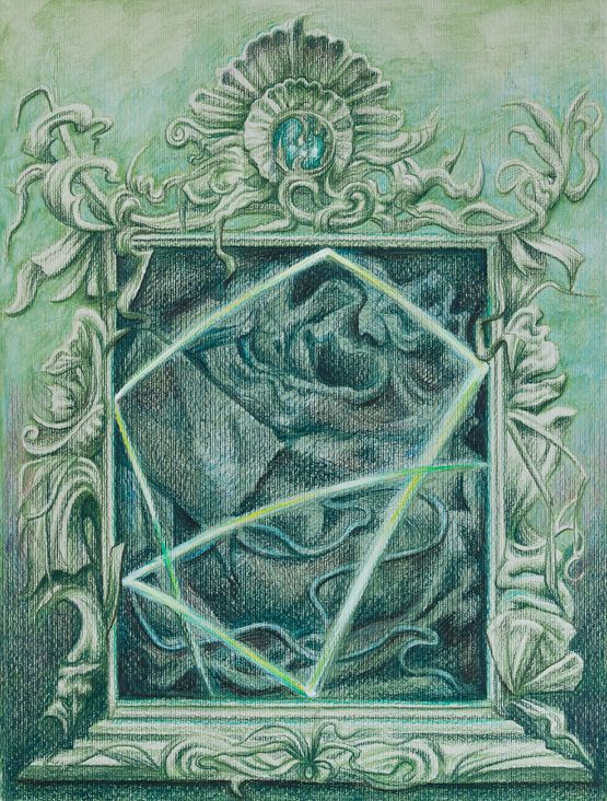 Not Rational In a Way by Louise Reynolds contemporary artwork Painting
