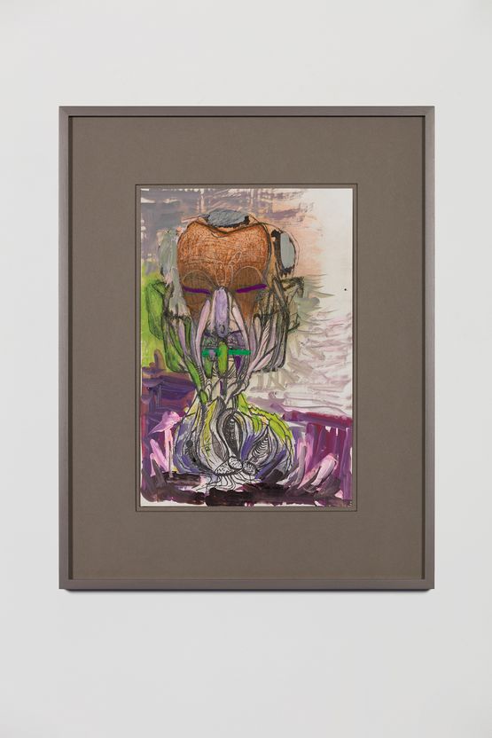 Regressus ad alium cepa  Return to Onion by The Estate Of Stefan Bertalan contemporary artwork Painting
