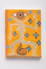 INDEX - Food stamps  inflation by Florian Meisenberg contemporary artwork painting