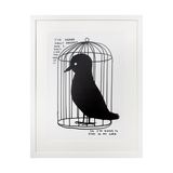 Ive Heard About Freedom by David Shrigley contemporary artwork print