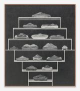 16 Volcanoes by Gala Porras-Kim contemporary artwork drawing