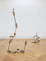 Mr Modern Classical Conceptualist is no longer talking to himself Dramaturgical framework for structure and stability by Ryan Gander contemporary artwork sculpture