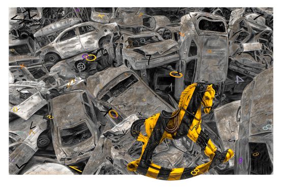 Untitled by Ronald Ventura contemporary artwork Painting