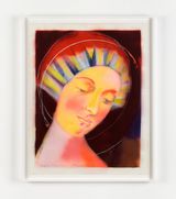 Vergine fiorentina by Alessandro Pessoli contemporary artwork painting