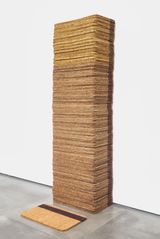 Capacho de credito by Jose Damasceno contemporary artwork sculpture