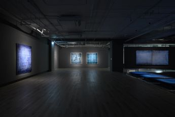 Contemporary art exhibition Su Xiaobai Su Xiaobai Blue at Tina Keng Gallery Taipei Taiwan
