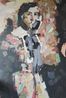 The Cord that Tied me to all Life -Else Lasker-Schuler by Esref Yldrm contemporary artwork Painting
