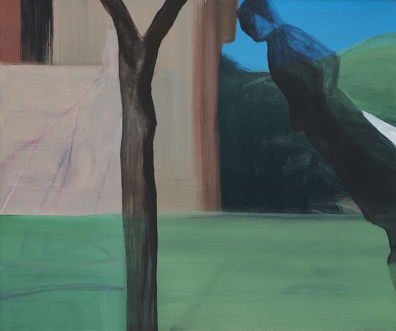Sans titre Jardins obscurs 14 by Marc Desgrandchamps contemporary artwork Painting