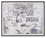 Untitled Go Inside by Kaari Upson contemporary artwork works on paper drawing