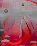 Red Valley by So Young Park contemporary artwork painting