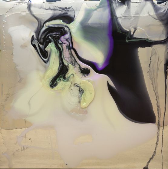 Between the cheeks dreaming of another continent over the horizon gripping swimming in the streets he always watched other mens backsides walking coveting as watchers do by Dale Frank contemporary artwork Painting