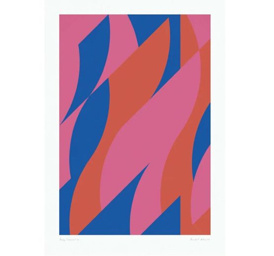 Large Fragment 2 by Bridget Riley contemporary artwork Print