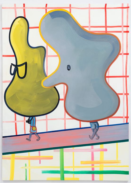 Ulrike  Sven by Marcus Weber contemporary artwork Painting
